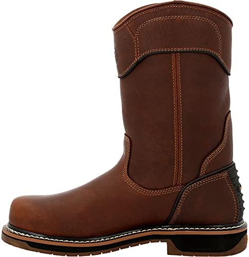 Georgia Boot Men's AMP LT Edge Industrial Boot, Brown, 12 Review | Image 4