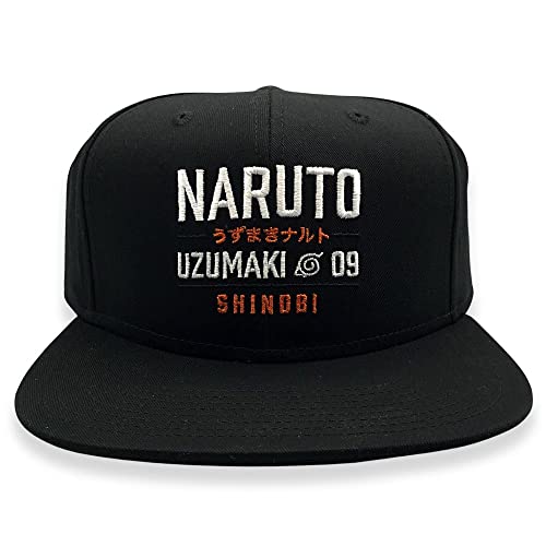 Sponsored Ad – Naruto Uzumaki Shinobi Snapback Cap Black