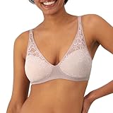 Bali Women's Breathe Modal T-Shirt Bra, Breathable Wireless Bra, Full-Coverage Convertible Bra