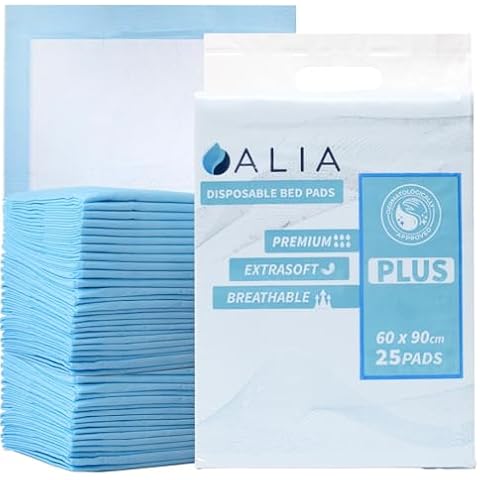 ALIA Disposable Incontinence Bed Pads 60 x 90 cm Cover