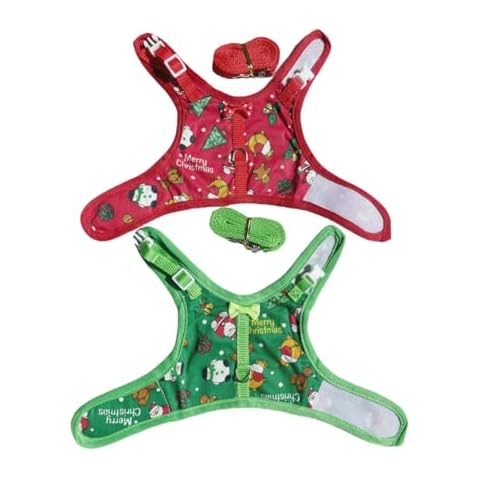 Adjustable Soft Harness and Leash Set for Small Pets Cover