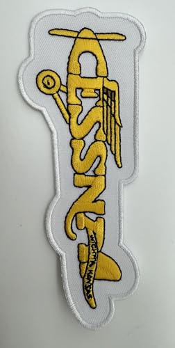 Parche Cessna Logo 1950-1970 Bordado 5 Pulgadas miniatura 3