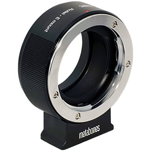 Adaptateur Rollei QBM vers Sony E Metabones pour objectifs vintage