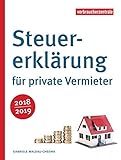  Steuererklärung für private Vermieter 2018/2019