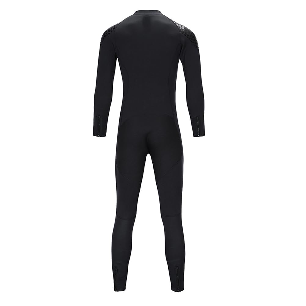 Muta in Neoprene da 3mm per Uomo & Donna - Protezione Solare - Muta Monopezzo da Sub con Zip Frontale Stretch Neoprene Wetsuit Termica Lunghezza Completa per Surf Snorkeling Nuoto