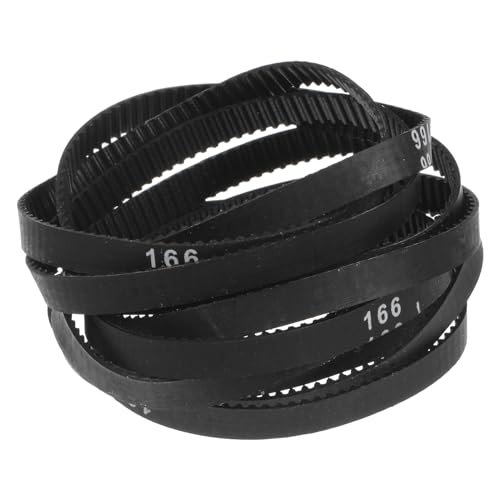 uxcell 10pcs 2GT Timing Belt Closed Loop Rubber Belts 166-2GT-6, 6mm Width x 166mm Length, 3D Printer Timing Belt