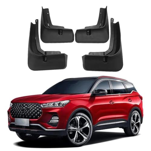 Guardabarros Chery Tiggo7 Pro 2020-2023 delanteros traseros 4 piezas 2