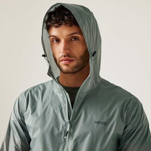 Regatta Herren Pack It III wasserdicht Jacke und Tasche atmungsaktiv packbar Raincoat