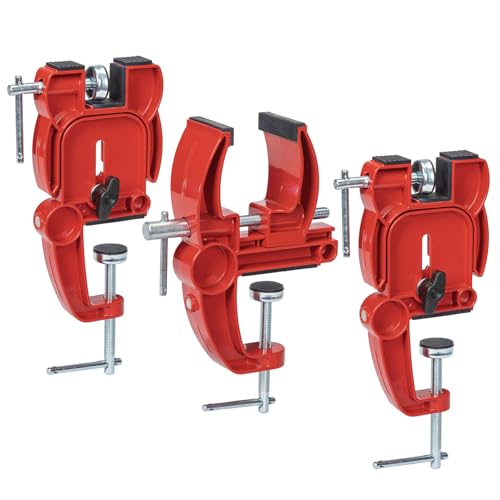 Ski and Snowboard Vises for Tuning, Repair and Waxing, Non-Slip Ski Snowboard...