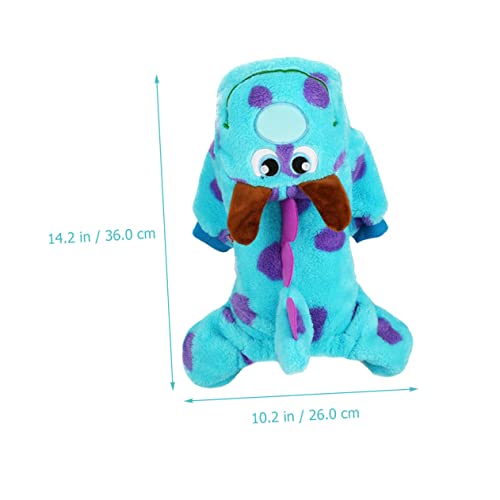 Mipcase Pet Transformation Costume Small Dog Sweater Cartoon Hoodies Halloween Sweater Dog Warm Dragon Coat Dog Cold Weather Coat Ugly Dog Sweaters Stylish Puppy Clothing Dog Supply Casual #TOP2