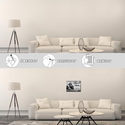 PIY PAINTING 動物の室内装飾画、 チンパンジーの芸術装飾絵画、 リビングの装飾的な絵画、 考える人 アート キャンバス プリント、考えるオランウータン、 キャンバスウォールアート写真、 簡単な取り付け、 ベッドルーム リビングルーム 書斎 オフィス ヨガルーム 寮 壁飾り、 30x40 cm、 内蔵木枠付き完成品 [2]