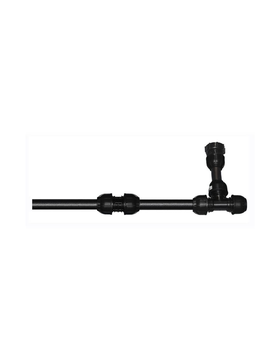 Multicuves - Plastique Kit d'extension S60X6 - Raccordement 1 cuve supplémentaire, Noir