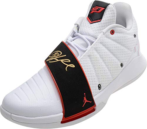 Chris Paul Autographed Jordan Brand CP3.XI Shoe - Singed in Gold Ink