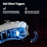 FLYDIGI Direwolf 3 Wireless PC Controller, Hall Effect Joysticks Triggers,1000 Hz Polling Rate, Multi-Platform Gaming Controller, Windows PC/NS/TV/Android/Laptop - Image 3