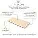 BreathableBaby All-in-One Fitted Sheet & Waterproof Cover, for 36