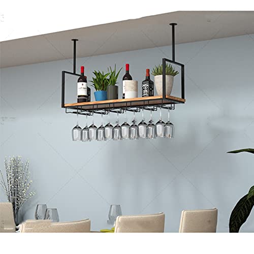 Porte-bouteille de plafond pour bar à la maison moderne