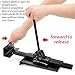 Yesland Flooring Jack, Professional Hardwood Flooring Jack and Positioning Tool for Straightening and Installing Laminate Hardwood Wood Tile Floor Without Pry Bars and Crowbars, Black
