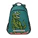 T-Rex Dinosaur Backpack for Students Boys Girls School Bag Travel Daypack Rucksack