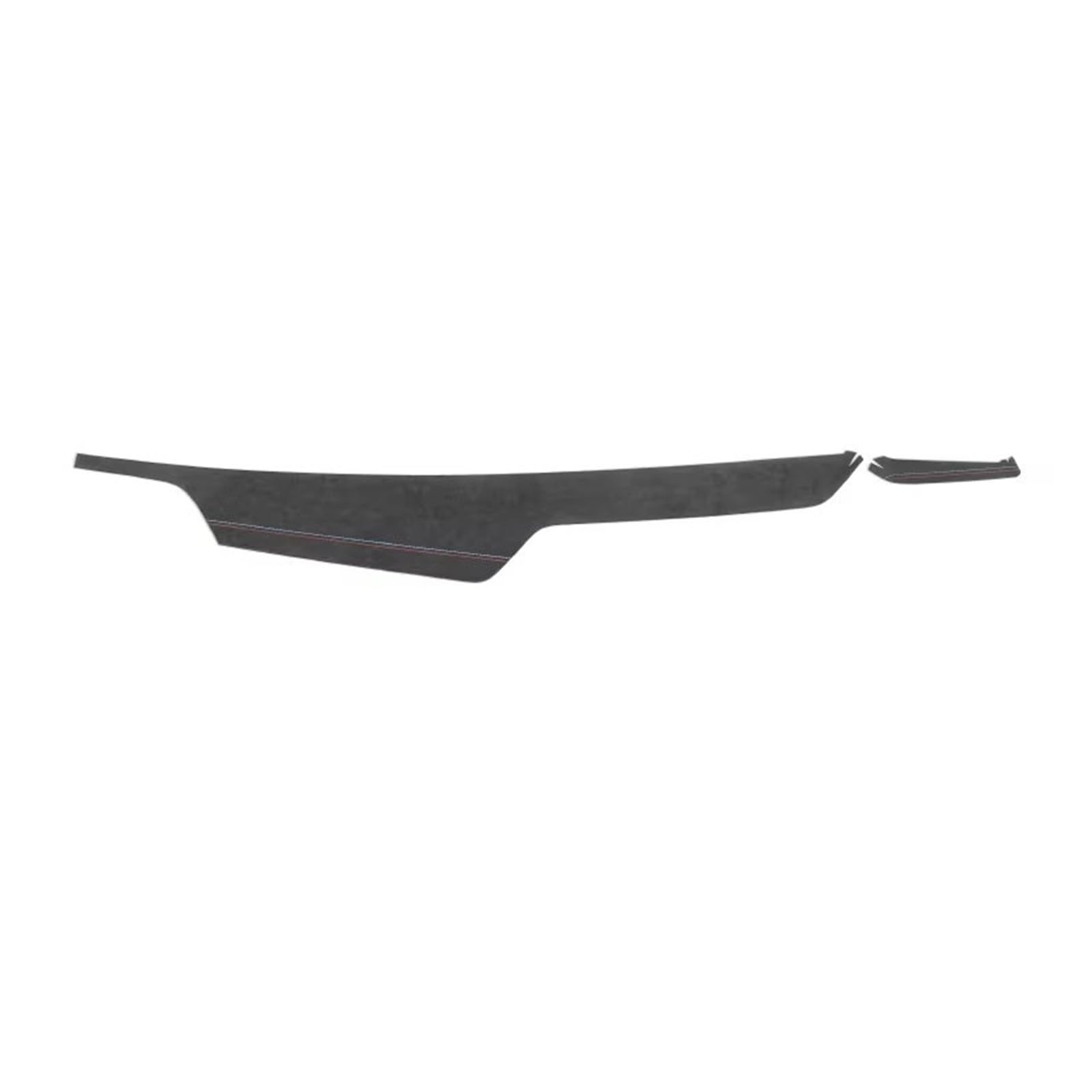 Interior Trim for BMW Series 5 for G30 for G38 for Dashboard Panel Trim Strips Instrument Decaration Stickers Car Interior Panel Frame Cover(9002 Black RHD)
