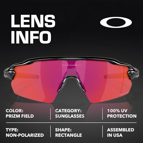 Oakley OO9211 RADAR EV PITCH - Non-Polarized Rectangle Shape Sunglasses with Official Eyewear Kit Bundle4