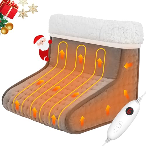 COMFIER Chauffe-Pieds, Gris