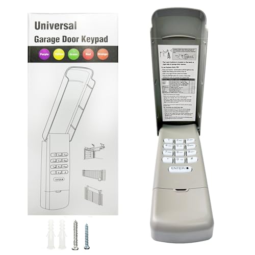 Universal Garage Door Keypad for Liftmaster Chamberlain Craftsman Openers