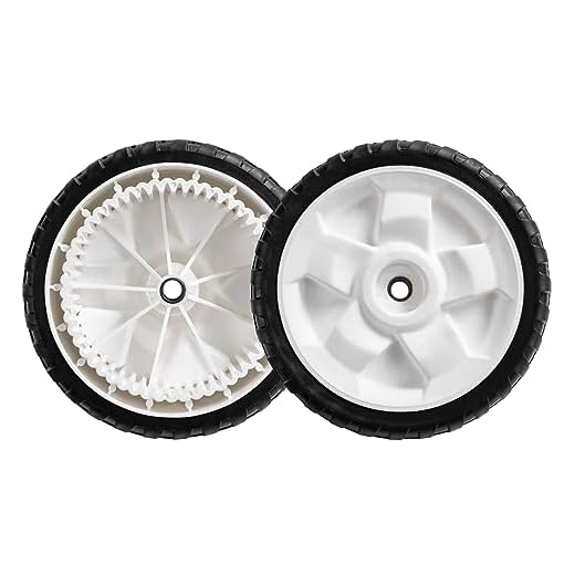Antanker Replacement Toro Drive Wheel 119-0311 205-360 Self propelled Lawnmower Front Drive Wheels 8" (Set of 2)