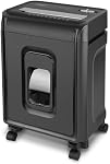 Aurora AU830MA High-Security 8-Sheet Micro-Cut Paper and Credit Card Shredder/ 20 Minutes/Security Level P-5