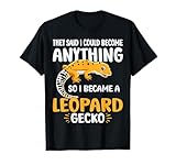 Leopard Gecko Tank Habitat Accessoires Diet Leopard Gecko T-Shirt