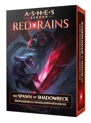 Plaid Hat Games | Ashes Reborn Red Rains: The Spawn of Shadowreck Expansion | Card Game | 2 Players | Ages 14 and up | English | Ya disponible en tu tienda friki favorita! En mundofriki.es! Plaid Hat Games | Ashes Reborn Red Rains: The Spawn of Shadowreck Expansion | Card Game | 2 Players | Ages 14 and up | English | Ya disponible en tu tienda friki favorita! En mundofriki.es!