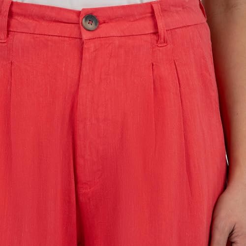 KUT from the Kloth Women's Ryan-High-Rise Wide Straight Leg Front Pleats4