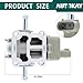 AUTOKAY 22270-62050 Idle Air Speed Control Valve Assembly AC197 Fits for Toyota Tacoma 1997-2004 T100 1997 1998 4Runner 1996-2000 Tundra 2000-2003 3.4L V6 engine IACV IAC Valve Re#1903-310313 13451034