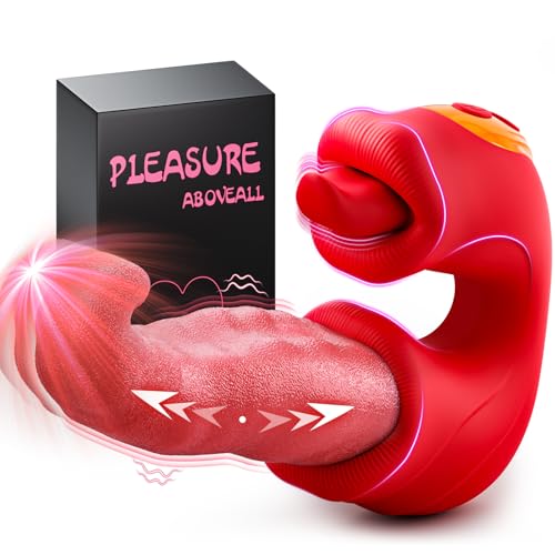 Image of Toendi G Spot Vibrator Tongue Toy for Women Female Couples Womens Pleasure | 10 Thrusting Modes, 10 Licking Vibration Modes, Clitoral Stimulation, For Female Couples Games