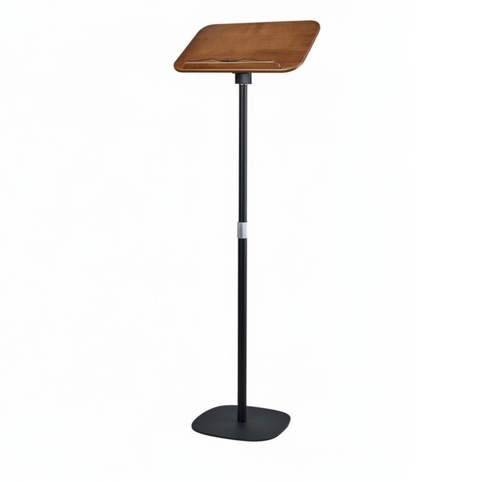 Qectial Atril de Lectura Ajustable Soporte de Libros Atril de Pie Portapartituras Estante de Lectura Altura Regulable Rotación, Soporte De Suelo Ultra Alto, Ajustable De 50 Cm A 1.7 M