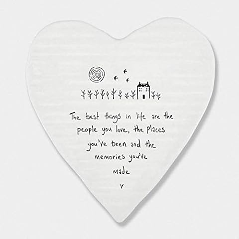 East of India Heart Shaped Coaster Cover