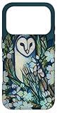 Floral Barn Owl Case for iPhone 17 Pro