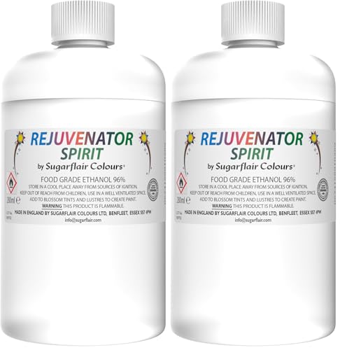 Alcool traitement aliments Sugarflair Rejuvenator colorant pâtisserie