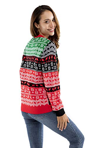 U LOOK UGLY TODAY YOU LOOK UGLY TODAY Unisex Mens/Womens Hoodie 3D Printed Pullover Christmas Long Sleeve Sweatshirt,M,Multi-18010 Dames Trui - Image 3