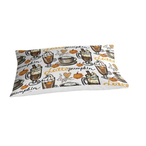 Housse de couette milk-shake au café 135x200 microfibre pour lit simple