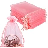 Amplia gama de usos: las pequeñas bolsas de regalo de malla son ideales para proteger frutas y flores. Son herramientas sencillas para proteger tus frutas (como higos, tomates, arándanos, fresas y otras frutas y verduras de jardín) de insectos, pájaros y ardillas, que por lo general las quitan antes de que se puedan recoger. También es una solución ideal para mantener a los insectos lejos de las flores