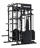 Strongway® Multi Gym Smith Machine with Weights - Multifunction Home Gym (265.5KG - With Butterfly Chest Press)
