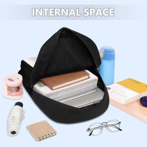 Mochila duradera grande flor rosa claro para estudiante de instituto 5