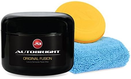 Luxury #1 Pure Yellow Carnauba Paste Wax Original Fusion Car Wax Kit