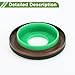 HOPESPANNER No.25193519/12609467 Crankshaft Oil Seal for Chevrolet Cruze Sonic Trax Front Main Seal 1 Pcs