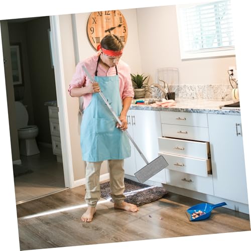 HOMOCONO Flacher Wischmopp mit Eimer Set für und Trockene Waschbare Mikrofaser Pads für Böden Wände und Fensterreinigung – Bild 8