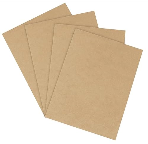 Alison Kingsgate MDF Board 90x60cm - 2mm Wooden Boards 90 x 60 CM (35.4" x 15.7") Large Medium Density Fiberboard Replacement Board, Laser Engraving, Painting