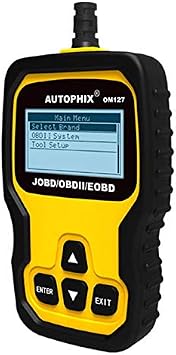 YONGYAO Autophix Om127 OBD2 Scanner Diagnostic Tool Car Engine Fault Code Reader O2 Sensor EVAP System Test