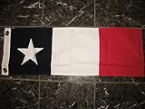 AES 10x33 Embroidered Sewn Texas Dodson's Cotton Flag 10'x33' Banner Historic Size