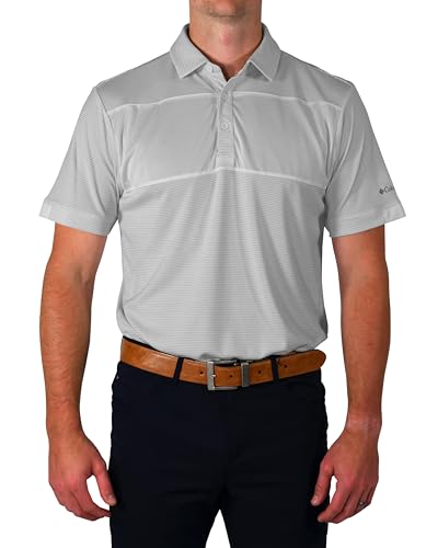 Polo de golf Columbia Omni-Wick Total Control homme bleu marine taille M