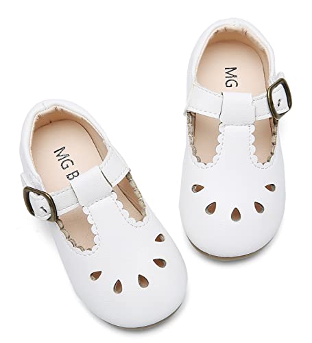 DADAWEN Girl's Classic Mary Jane School Uniform Shoes Flat Dress Shoes3